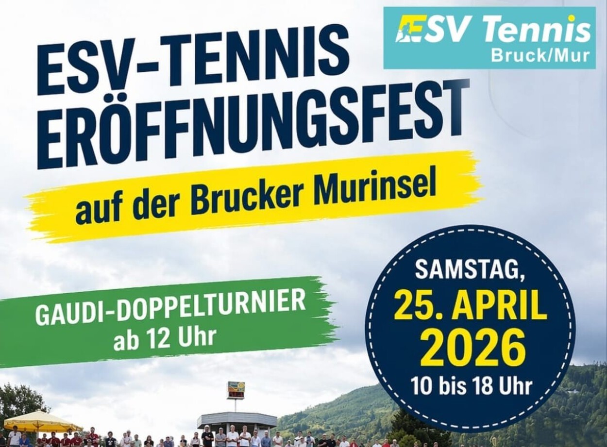 ESV-Tennis Eröffnungsfest am 25. April
